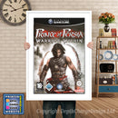 Prince Of Persia Warrior Within_Eu Gamecube Inspired Retro Gaming Poster A4 A3 A2 Or A1
