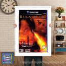 Reign Offire_Pal Gamecube Inspired Retro Gaming Poster A4 A3 A2 Or A1