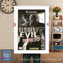 Resident Evil 3 Nemesis Gamecube Inspired Retro Gaming Poster A4 A3 A2 Or A1