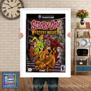 Scooby Doo Mystery Mayhem Gamecube Inspired Retro Gaming Poster A4 A3 A2 Or A1