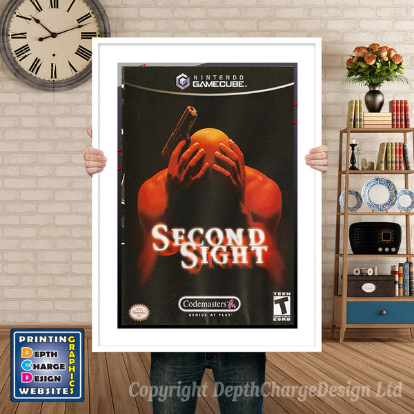 Second Sight Gamecube Inspired Retro Gaming Poster