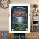 Space Raiders Gamecube Inspired Retro Gaming Poster A4 A3 A2 Or A1
