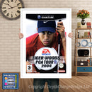 Tiger Woods Pga Tour2004_Eu Gamecube Inspired Retro Gaming Poster A4 A3 A2 Or A1