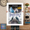 Time Splitters 2 Gamecube Inspired Retro Gaming Poster A4 A3 A2 Or A1
