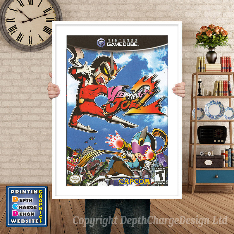 View Tiful Joe 2 Gamecube Inspired Retro Gaming Poster A4 A3 A2 Or A1