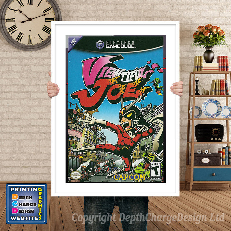 View Tiful Joe Gamecube Inspired Retro Gaming Poster A4 A3 A2 Or A1