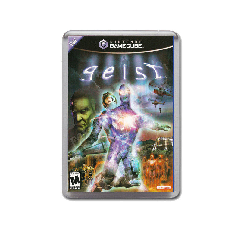 Geist Style Inspired Game Gamecube Retro Video Gaming Magnet