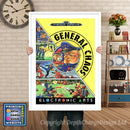 General Chaos Eu - Sega Megadrive Inspired Retro Gaming Poster A4 A3 A2 Or A1