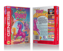 SEGA Genesis Crystal's Pony Tale Sega Megadrive REPLACEMENT GAME Case Or Cover