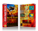 SEGA Genesis Desert Strike Sega Megadrive REPLACEMENT GAME Case Or Cover