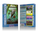 Genesis Ecco The Tides Of Time Sega Megadrive REPLACEMENT GAME Case Or Cover