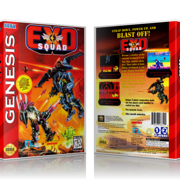 ExoSquad - EUR - Jeux Mega Drive Européens