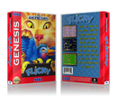 Genesis Flicky Sega Megadrive REPLACEMENT GAME Case Or Cover