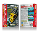 Genesis Formula One Sega Megadrive REPLACEMENT GAME Case Or Cover