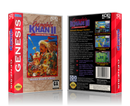 Genesis Genghis Khan II Sega Megadrive REPLACEMENT GAME Case Or Cover