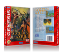 Genesis Golden Axe II Sega Megadrive REPLACEMENT GAME Case Or Cover