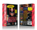 Genesis Judge Dredd Sega Megadrive REPLACEMENT GAME Case Or Cover