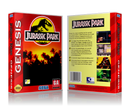 Genesis Jurassic Park Sega Megadrive REPLACEMENT GAME Case Or Cover