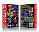 Genesis Justice League Task Force Sega Megadrive REPLACEMENT GAME Case Or Cover