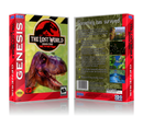 Genesis Lost World Jurassic Park Sega Megadrive REPLACEMENT GAME Case Or Cover