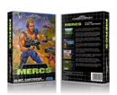 Genesis Mercs Sega Megadrive REPLACEMENT GAME Case Or Cover