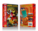 Genesis Mickey Mania Sega Megadrive REPLACEMENT GAME Case Or Cover