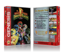 Genesis Mighty Morphin Power Rangers Sega Megadrive REPLACEMENT GAME Case Or Cover