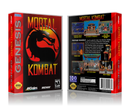 Genesis Mortal Kombat Sega Megadrive REPLACEMENT GAME Case Or Cover