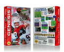 Genesis NFL Quarter Back Club 96 Sega Megadrive REPLACEMENT GAME Case Or Cover