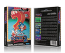 SEGA Genesis Sonic 2 Pal Sega Megadrive REPLACEMENT GAME Case Or Cover
