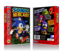 SEGA Genesis Sonic 3d Blast 3 Sega Megadrive REPLACEMENT GAME Case Or Cover