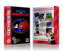 SEGA Genesis Sonic And Knuckles Sega Megadrive REPLACEMENT GAME Case Or Cover