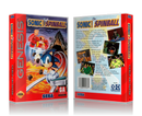 SEGA Genesis Sonics Pinball Sega Megadrive REPLACEMENT GAME Case Or Cover