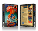 SEGA Genesis Sonic The Hedge Hog 2 Sega Megadrive REPLACEMENT GAME Case Or Cover