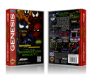 SEGA Genesis Spiderman And Venom Seperation Axiety Sega Megadrive REPLACEMENT GAME Case Or Cover