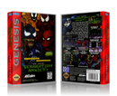 SEGA Genesis Spiderman And Venom Seperation Axiety 3 Sega Megadrive REPLACEMENT GAME Case Or Cover