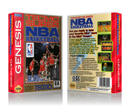 SEGA Genesis Tecmo Super NBA Basketball Sega Megadrive REPLACEMENT GAME Case Or Cover