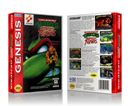 SEGA Genesis TMN The Tournament Fighters Sega Megadrive REPLACEMENT GAME Case Or Cover