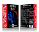SEGA Genesis Universal Soldier 2 Sega Megadrive REPLACEMENT GAME Case Or Cover