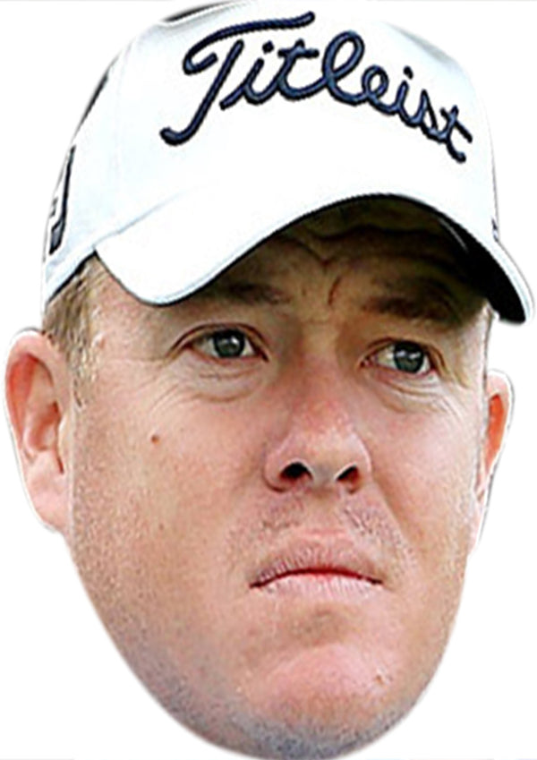 George Coetzee 2 GOLF 2018 Celebrity Face Mask Fancy Dress Cardboard Costume Mask