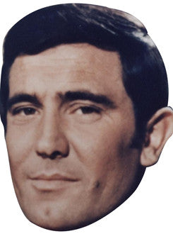 George Lazenby James Bond Face Mask FANCY DRESS HEN BIRTHDAY PARTY FUN STAG DO HEN