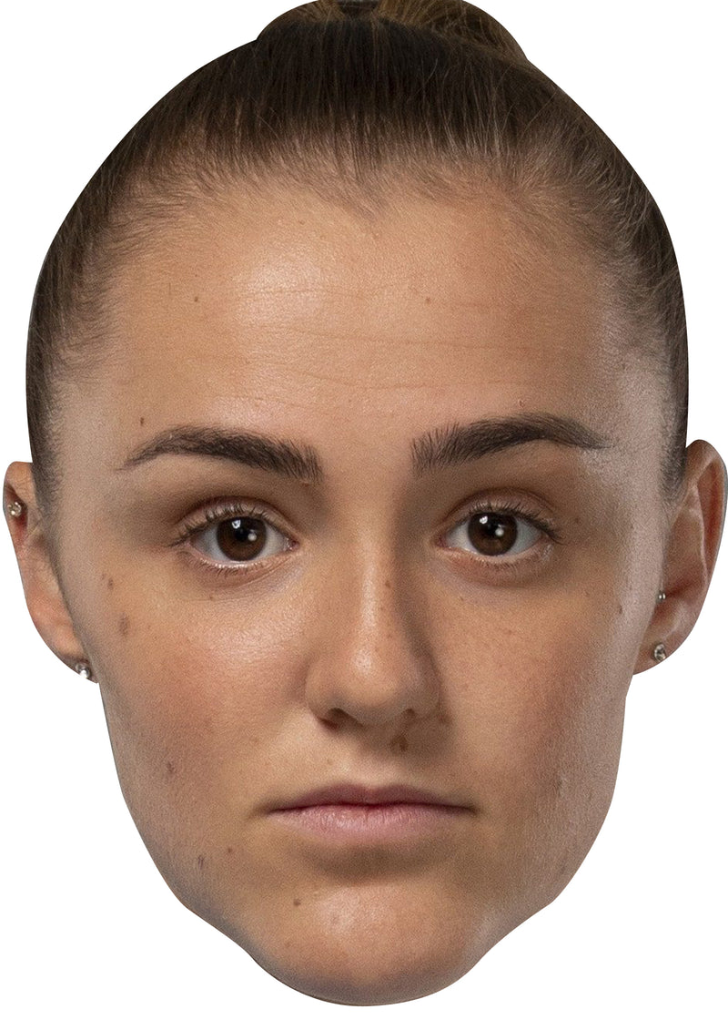 Georgia Stanway Lionesses Fancy Dress Cardboard Celebrity Face Mask