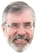 Gerry Adams Celebrity Face Mask Fancy Dress Cardboard Costume Mask