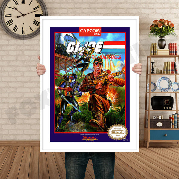 Gijoe2 Retro Game Inspired Theme Nintendo NES Gaming
