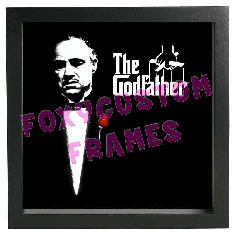 The Godfather Lego Display Case - Minifigure Display Background and Frames