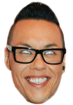 Gok Wan Face Mask Celebrity FANCY DRESS HEN BIRTHDAY PARTY FUN STAG DO HEN