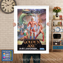 Golden Axe_Eu - Sega Megadrive Inspired Retro Gaming Poster A4 A3 A2 Or A1