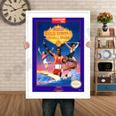 Goldmedalchallenge92 Retro GAME INSPIRED THEME Nintendo NES Gaming A4 A3 A2 Or A1 Poster Art 265