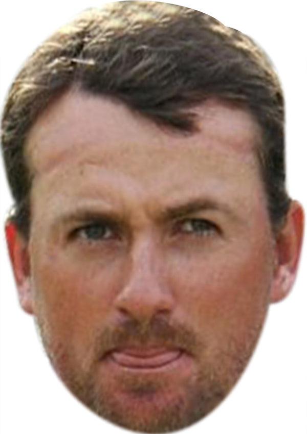Graeme Mcdowell GOLF 2018 Celebrity Face Mask Fancy Dress Cardboard Costume Mask