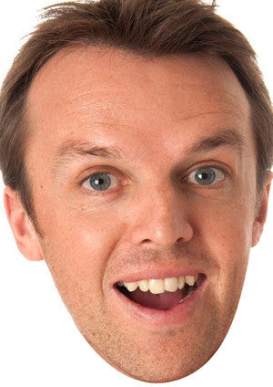 Graeme Swann Celebrity Face Mask Fancy Dress Cardboard Costume Mask